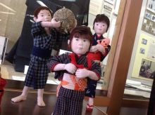 なごみコーナーに今福進先生のお人形を展示しております！