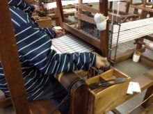 九州より修学旅行生が手織り体験とアート体験に挑戦！