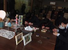 熊本の高校生が機織り体験＆小物作り体験！