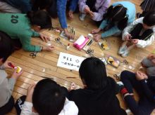二之江第二小学校の５年生が小物作り体験！