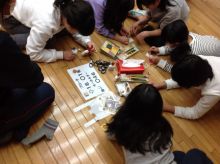 二之江第二小学校の５年生が小物作り体験！